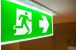 exit sign with arrow